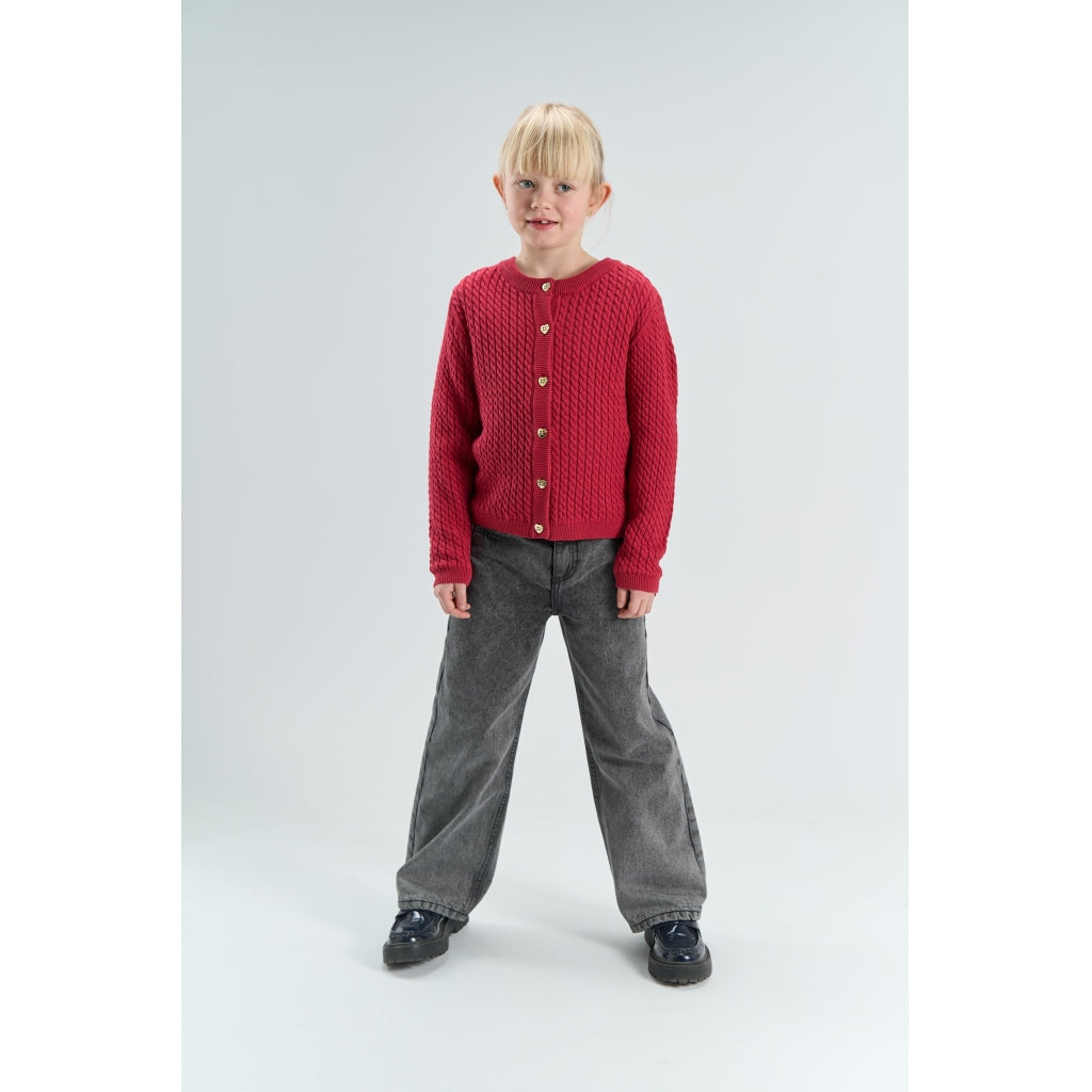 THE NEW TNYvonne Strik Cardigan Strik Gardenia