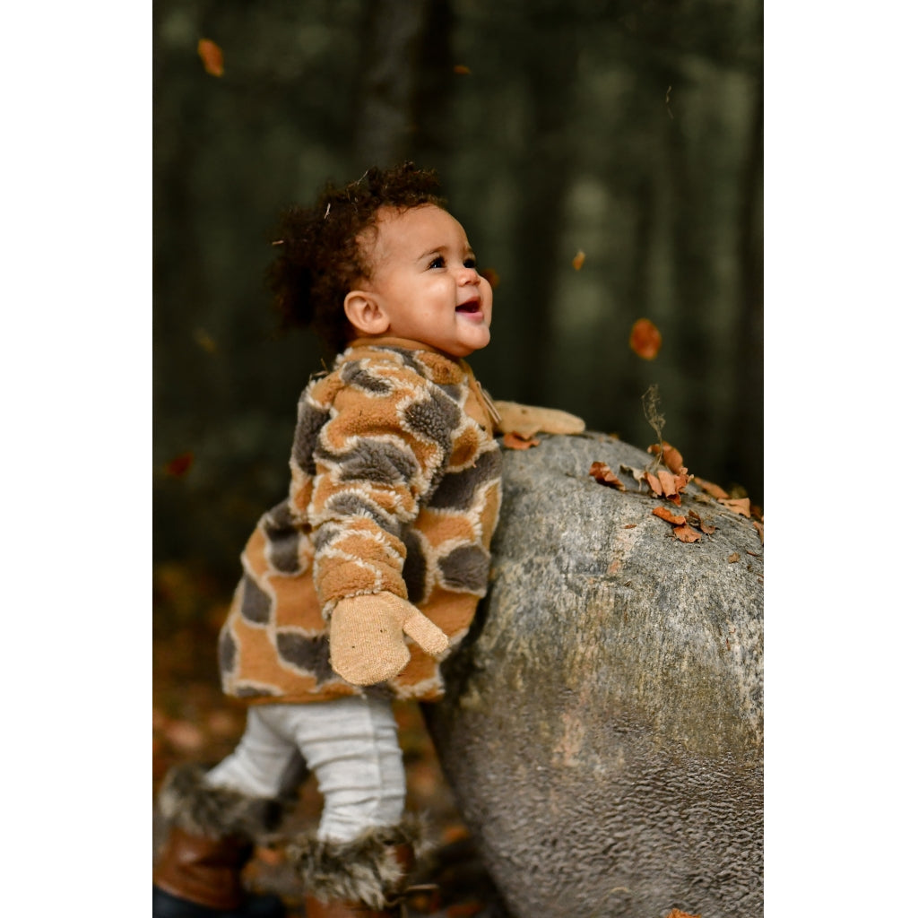 Mikk-Line Teddy Cardigan Jakker Burlwood