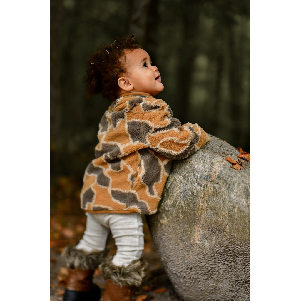 Mikk-Line Teddy Cardigan Jakker Burlwood