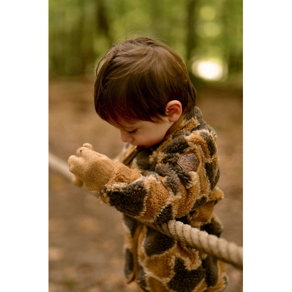 Mikk-Line Teddy Cardigan Jakker Burlwood