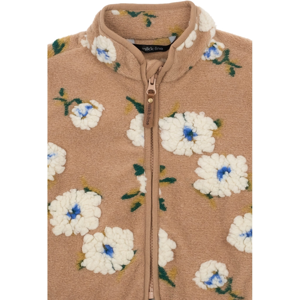 Mikk-Line Teddy Cardigan Jakker Chipmunk