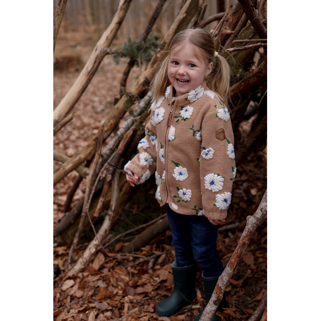 Mikk-Line Teddy Cardigan Jakker Chipmunk
