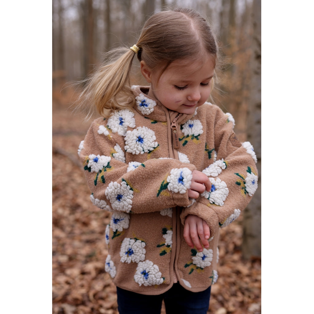 Mikk-Line Teddy Cardigan Jakker Chipmunk