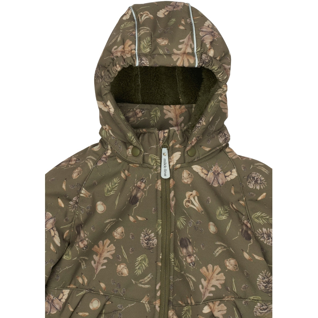 Mikk-Line Teddy Softshell Jacket Softshell tøj Burnt Olive