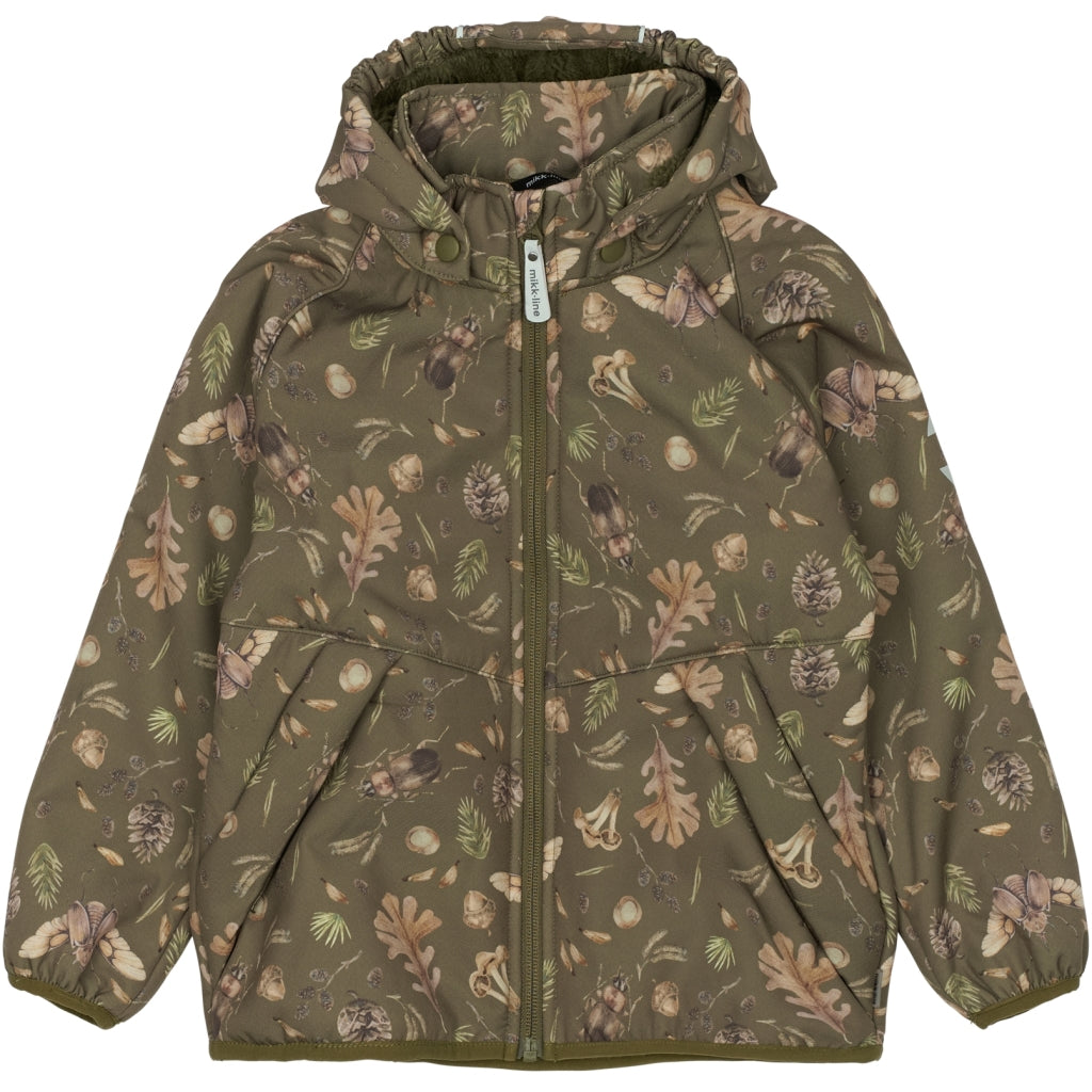 Mikk-Line Teddy Softshell Jacket Softshell tøj Burnt Olive