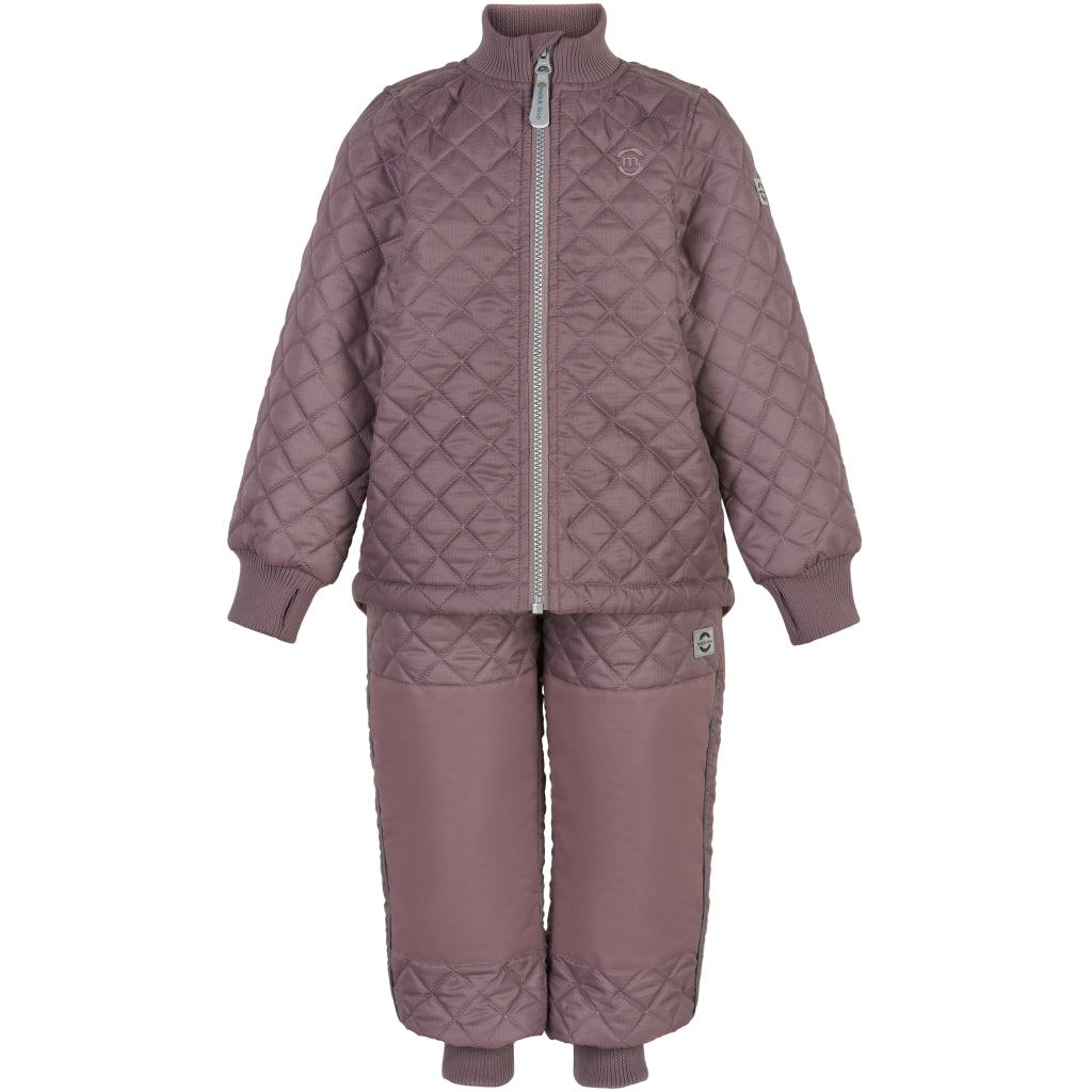 Mikk-Line Termosæt m/Forstærkning Termotøj Twilight Mauve