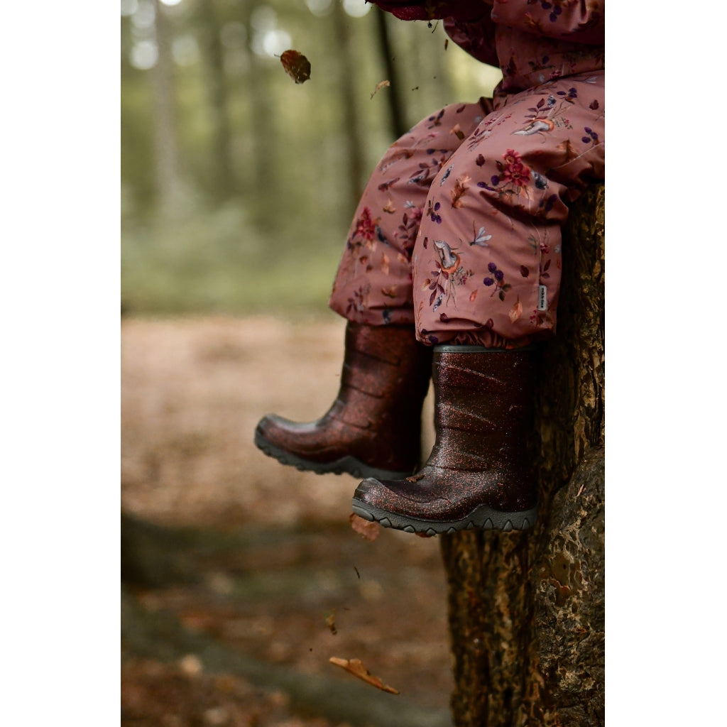 Mikk-Line Termostøvler Glitter Winter Boots French Roast