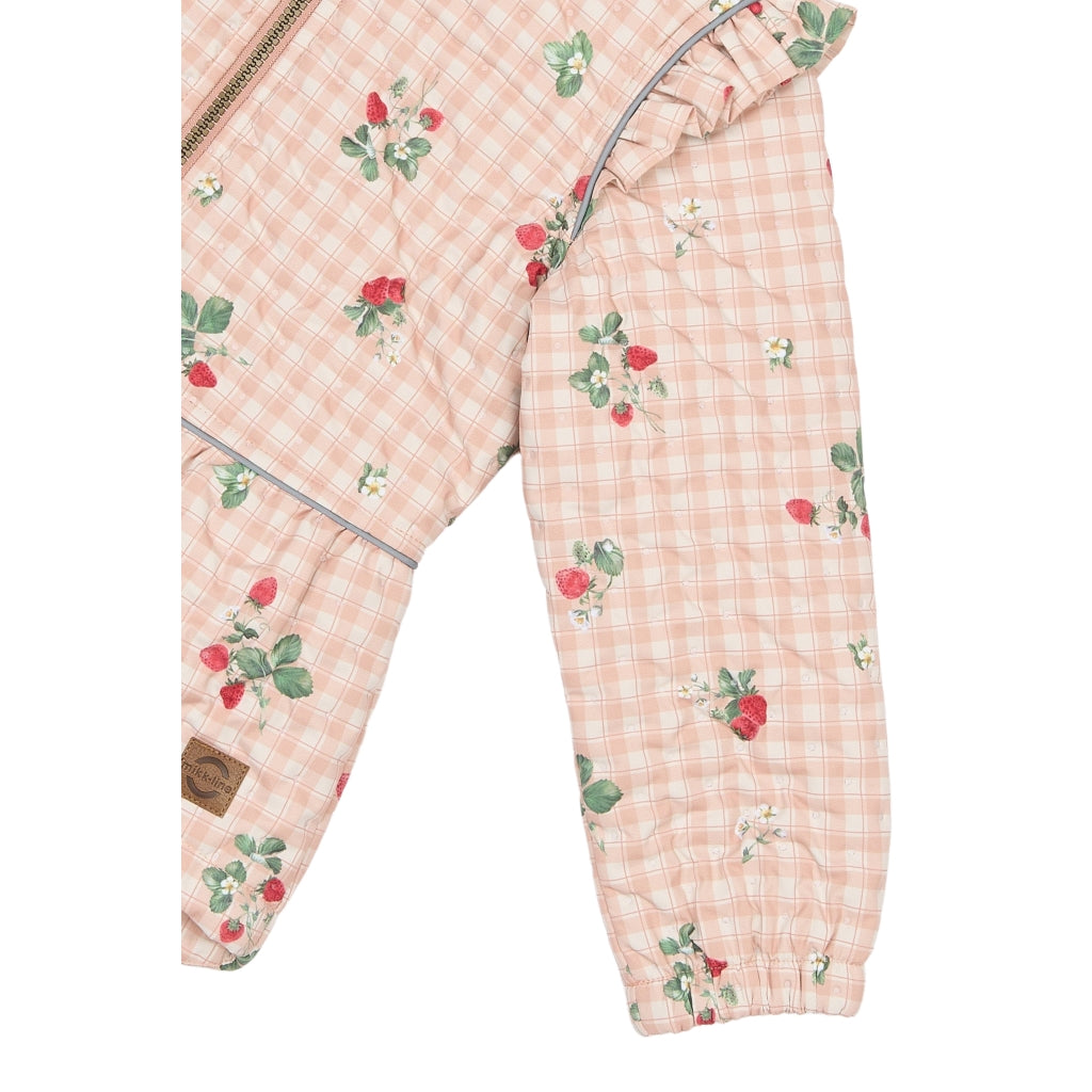 Mikk-Line Thermal+ Flæse Jakke (Mønstret) Termotøj Strawberry AOP