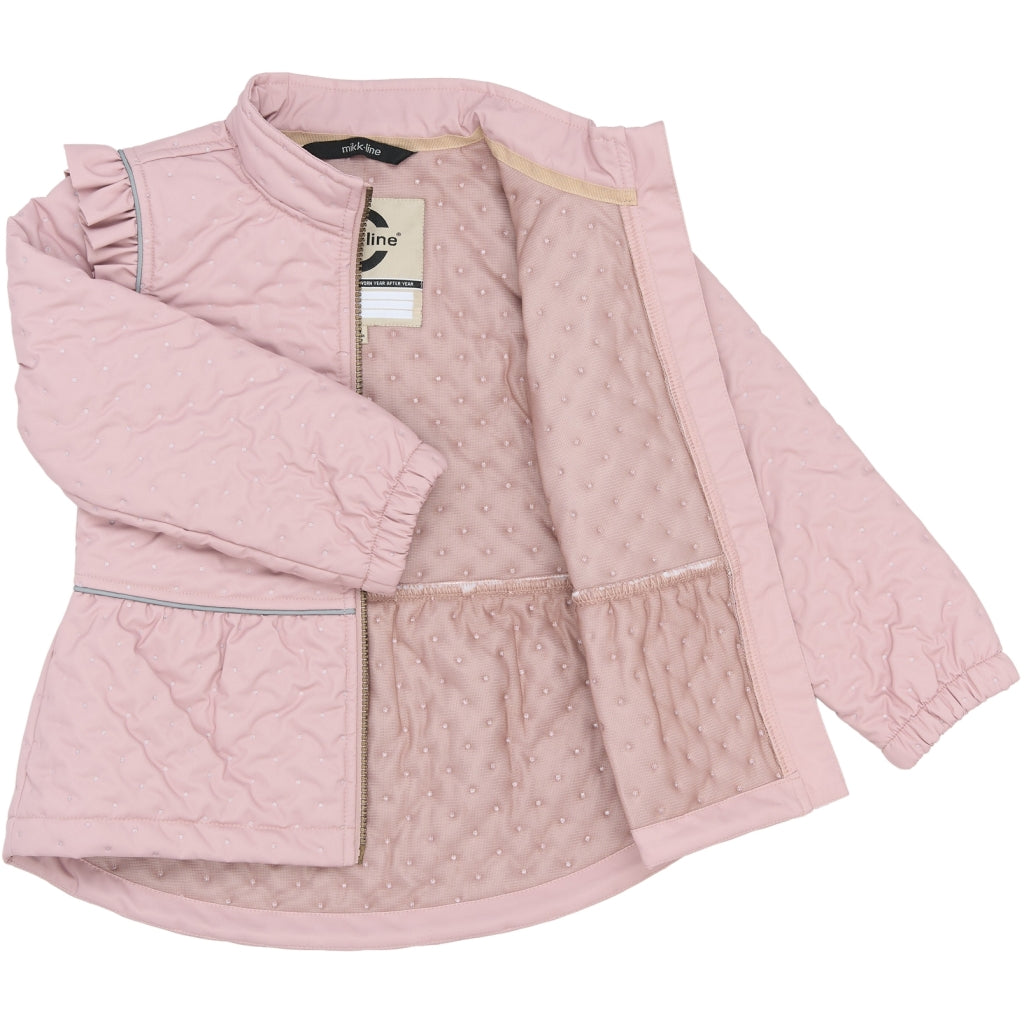 Mikk-Line Thermal+ Flæse Termosæt (Ensfarvet) Termotøj Adobe Rose