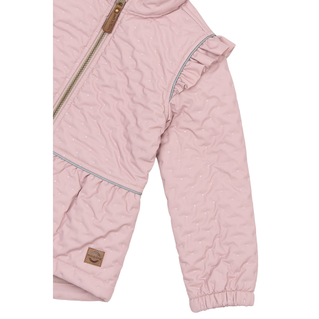 Mikk-Line Thermal+ Flæse Termosæt (Ensfarvet) Termotøj Adobe Rose
