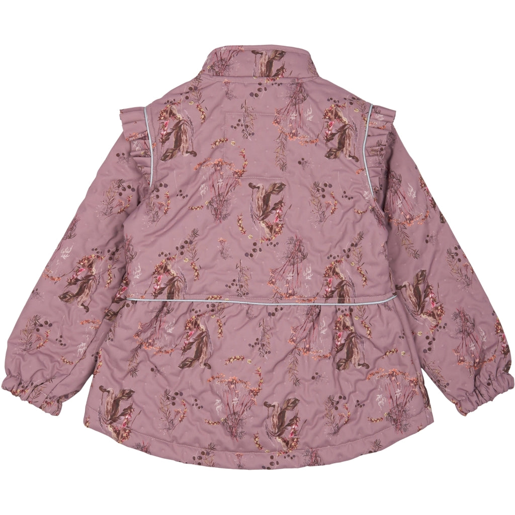 Mikk-Line Thermal+ Flæse Termosæt (Mønstret) Termotøj Twilight Mauve