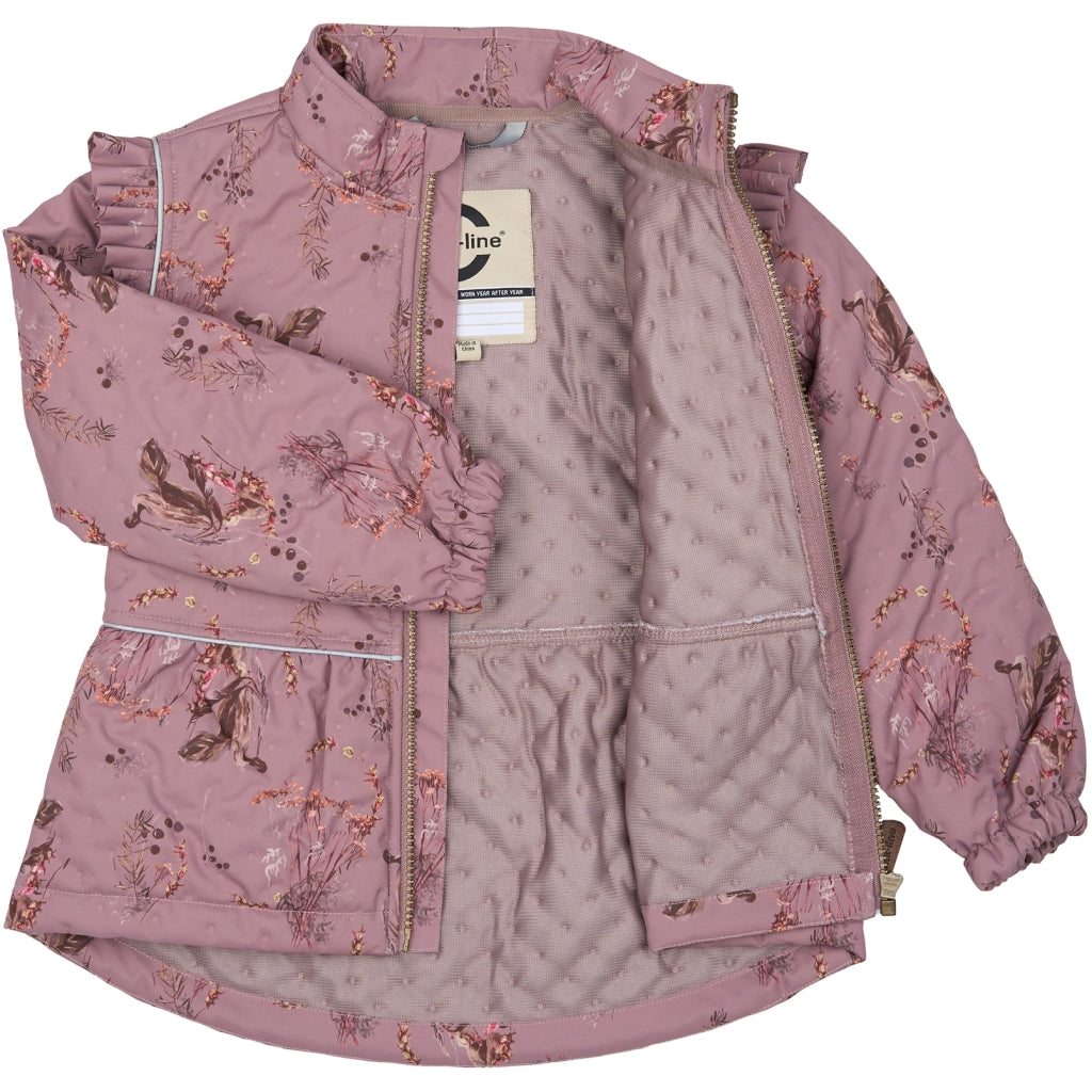 Mikk-Line Thermal+ Flæse Termosæt (Mønstret) Termotøj Twilight Mauve