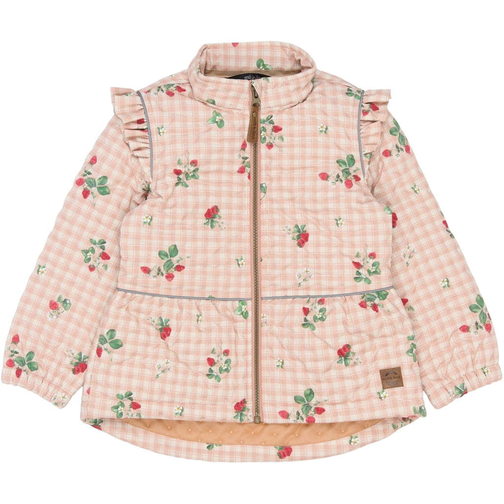 Mikk-Line Thermal+ Flæse Termosæt (Mønstret) Termotøj Strawberry AOP