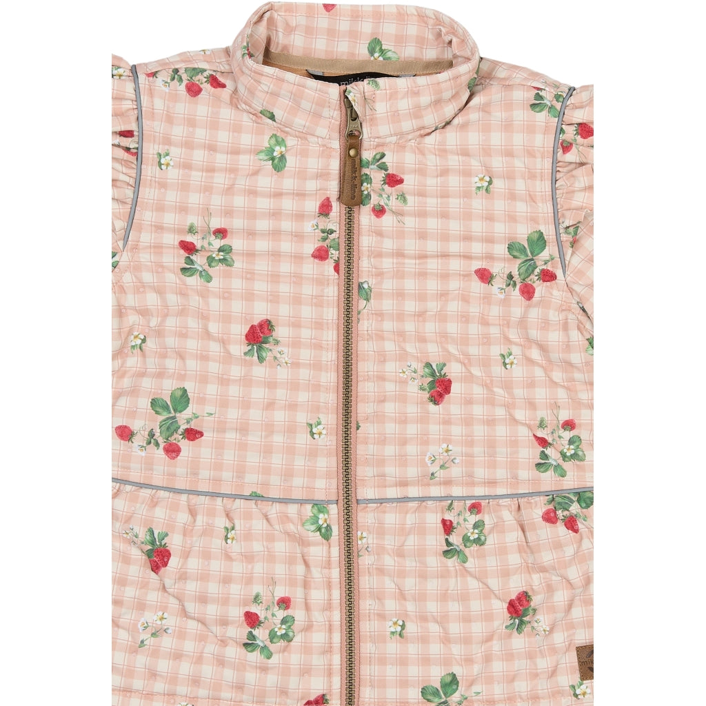 Mikk-Line Thermal+ Flæse Termosæt (Mønstret) Termotøj Strawberry AOP