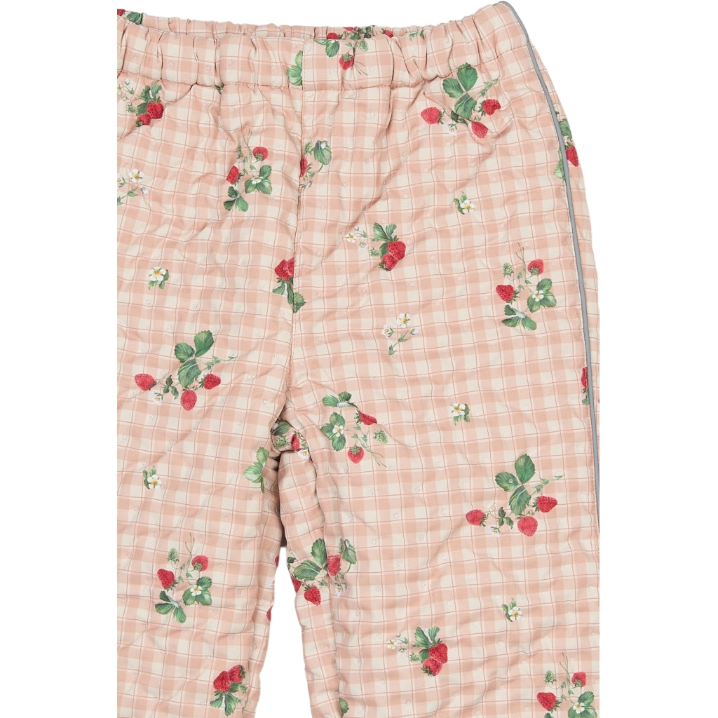 Mikk-Line Thermal+ Flæse Termosæt (Mønstret) Termotøj Strawberry AOP