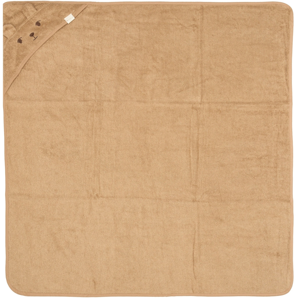 Fabelab Towel - Bear Badekåber Tobacco Brown