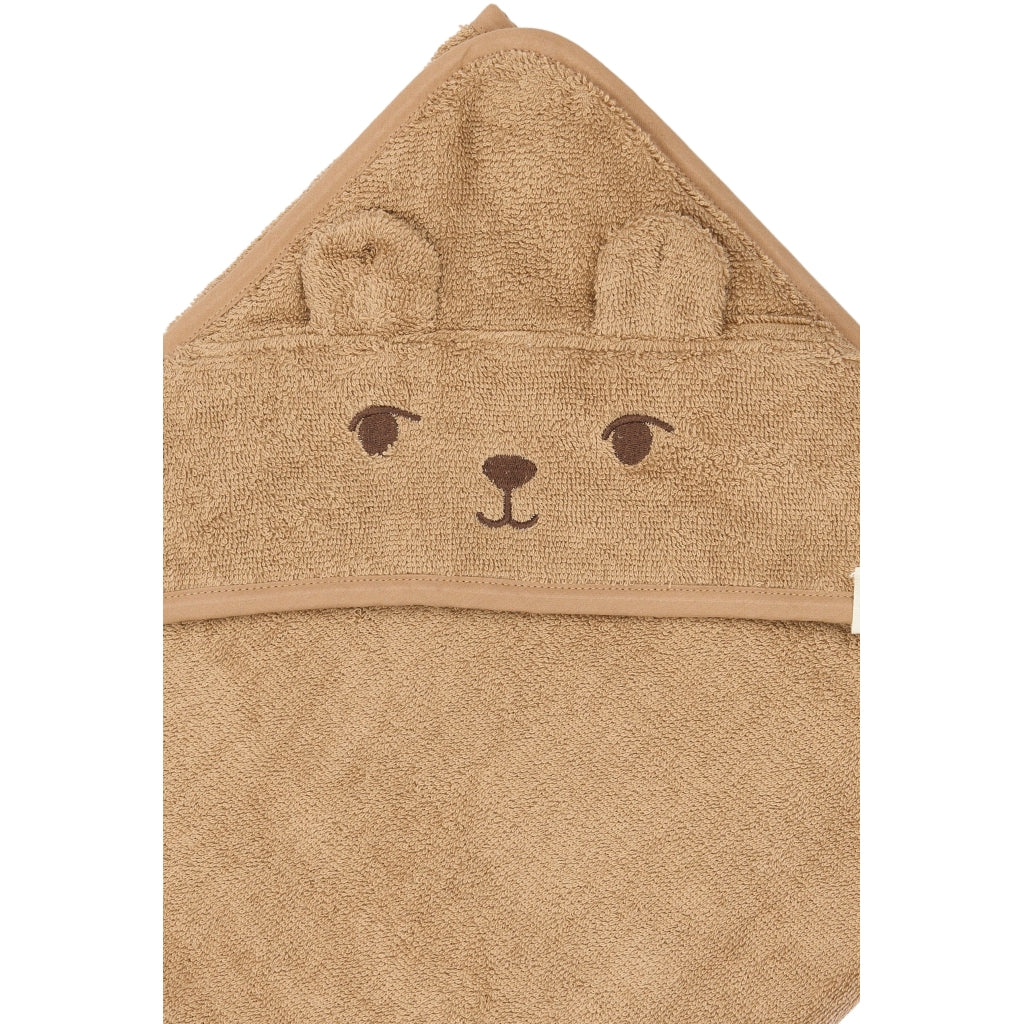 Fabelab Towel - Bear Badekåber Tobacco Brown