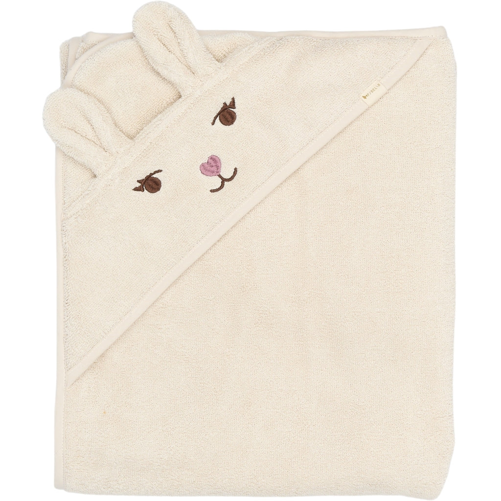 Fabelab Towel - Bunny Badekåber Moon Beam