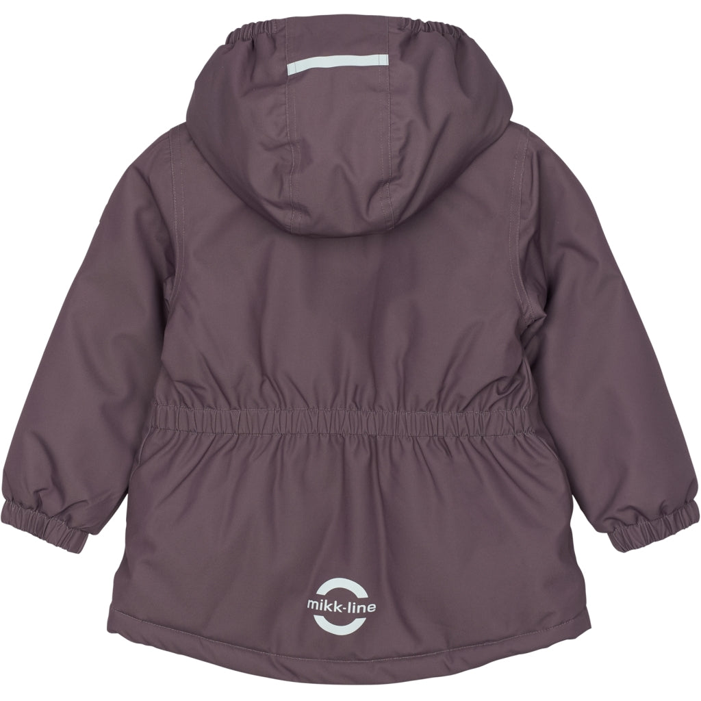 Mikk-Line Twill Parka Vinterjakke Nylon Jakker Sparrow