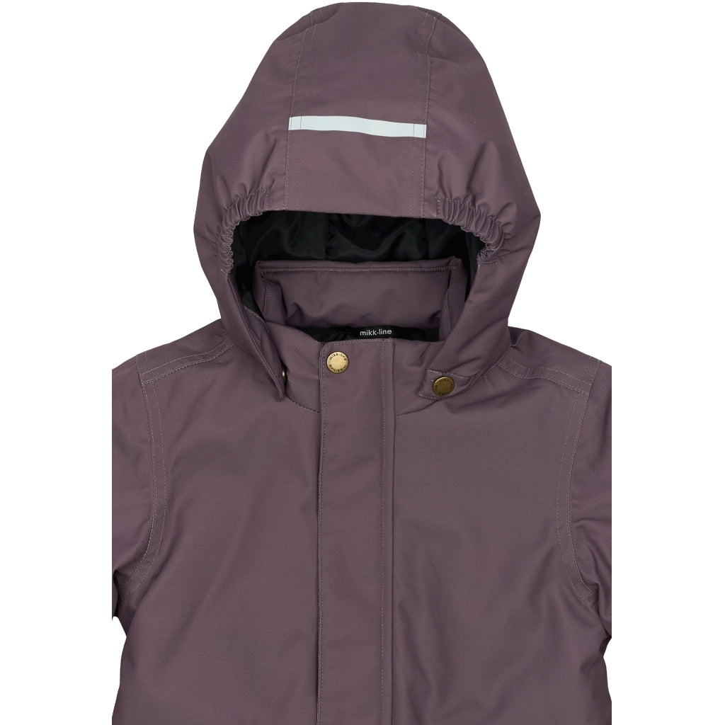 Mikk-Line Twill Parka Vinterjakke Nylon Jakker Sparrow