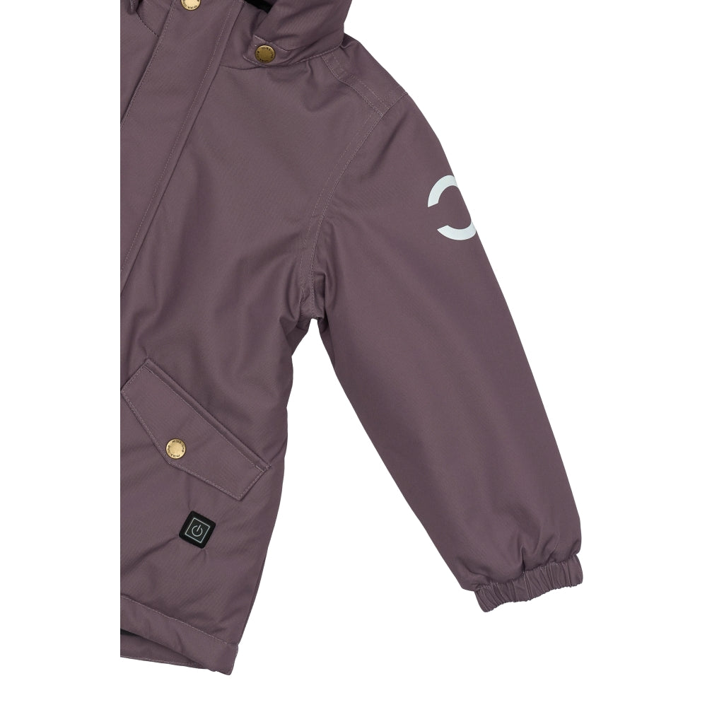 Mikk-Line Twill Parka Vinterjakke Nylon Jakker Sparrow