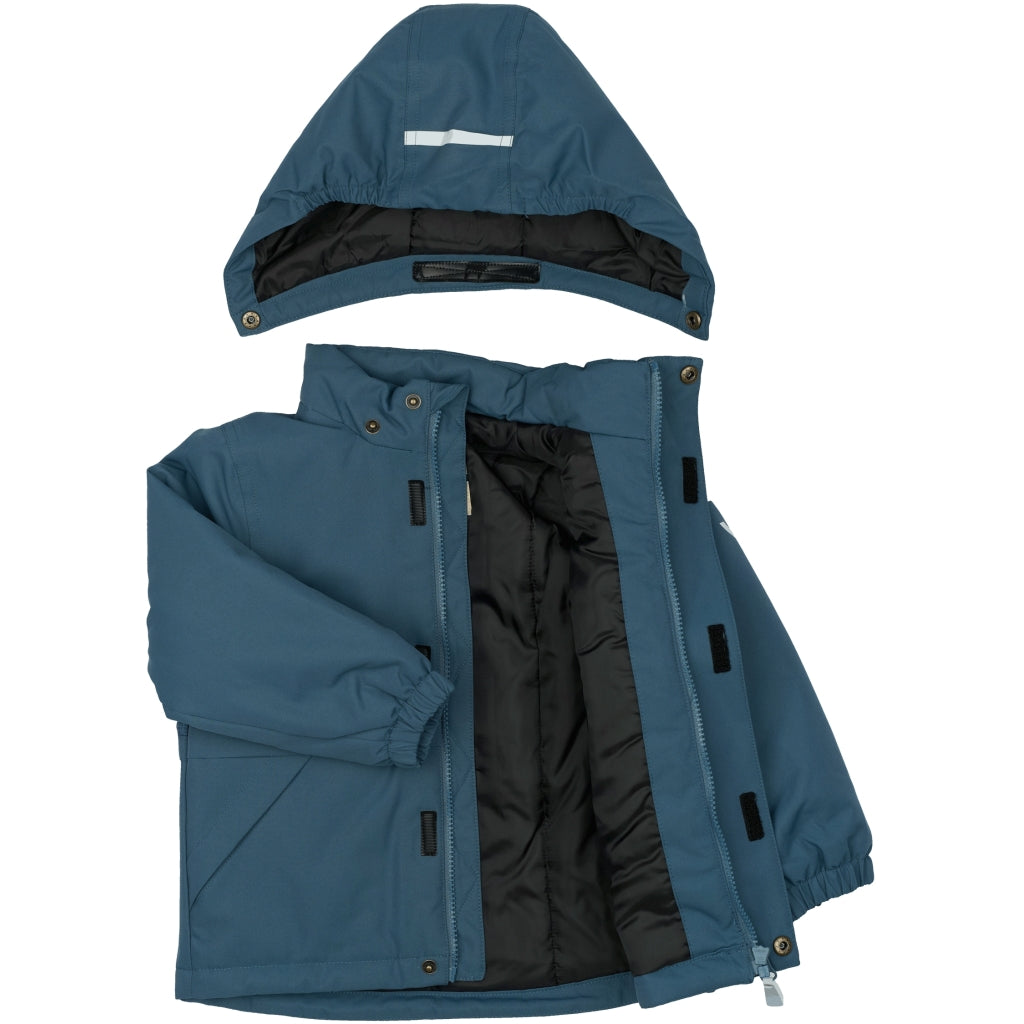 Mikk-Line Twill Parka Vinterjakke Nylon Jakker Orion Blue