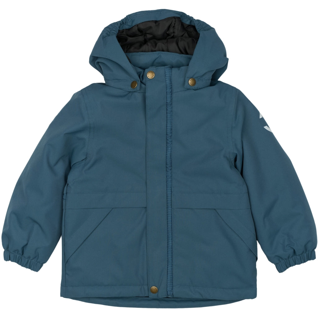 Mikk-Line Twill Parka Vinterjakke Nylon Jakker Orion Blue