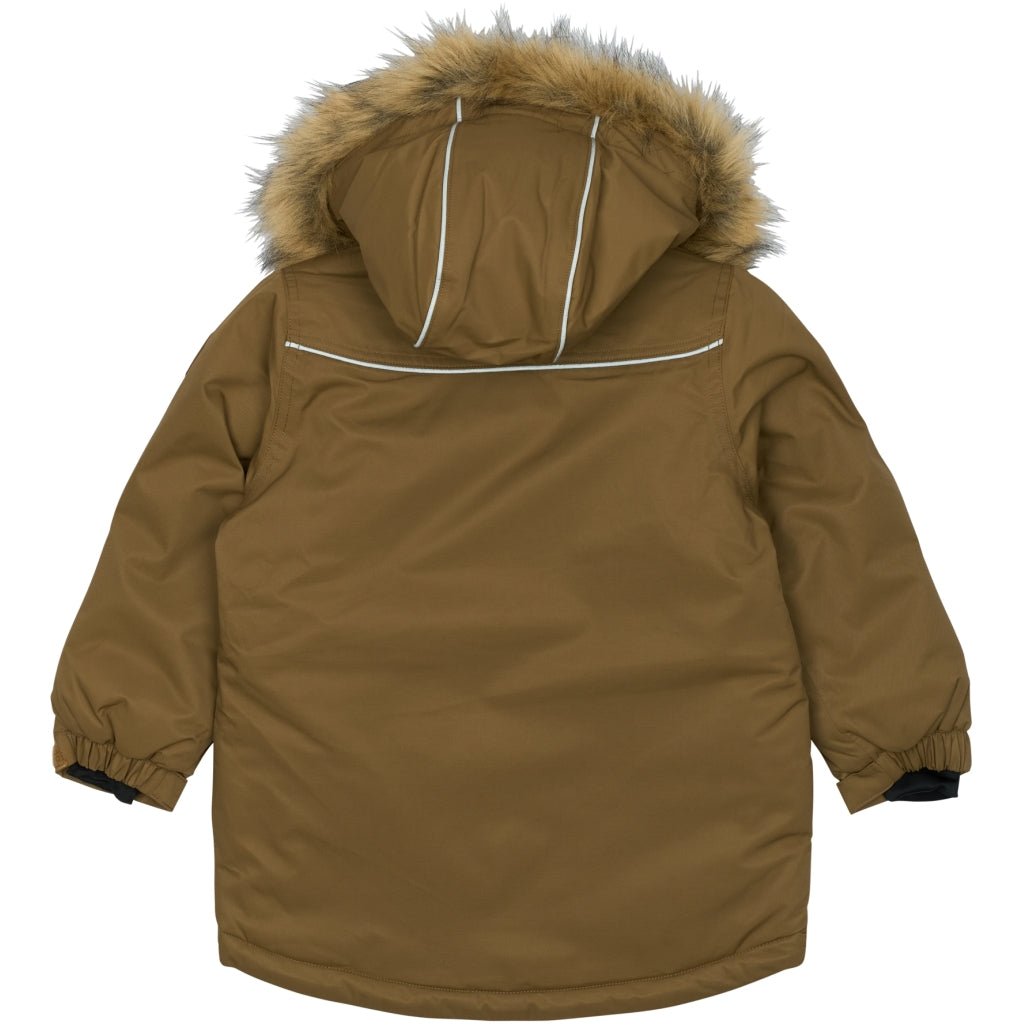 Mikk-Line Twill Parka Vinterjakke Nylon Jakker Kangaroo