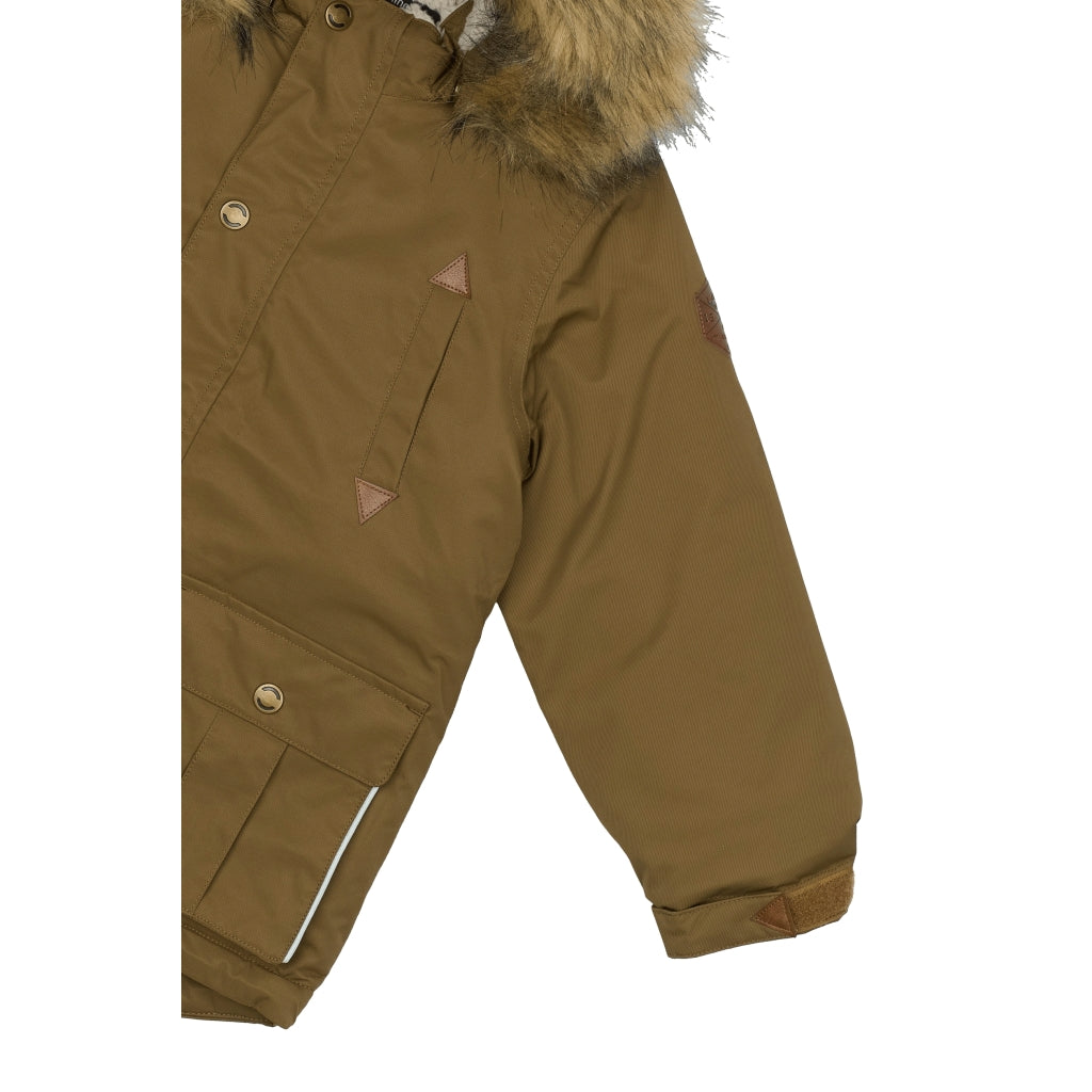 Mikk-Line Twill Parka Vinterjakke Nylon Jakker Kangaroo