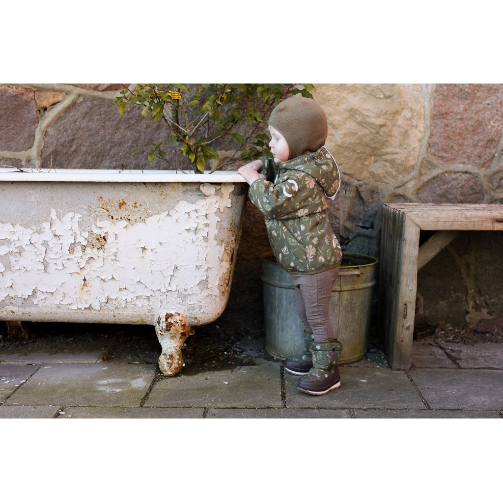 Mikk-Line Uld/Bambus Leggings (Ensfarvet) Uld Sparrow