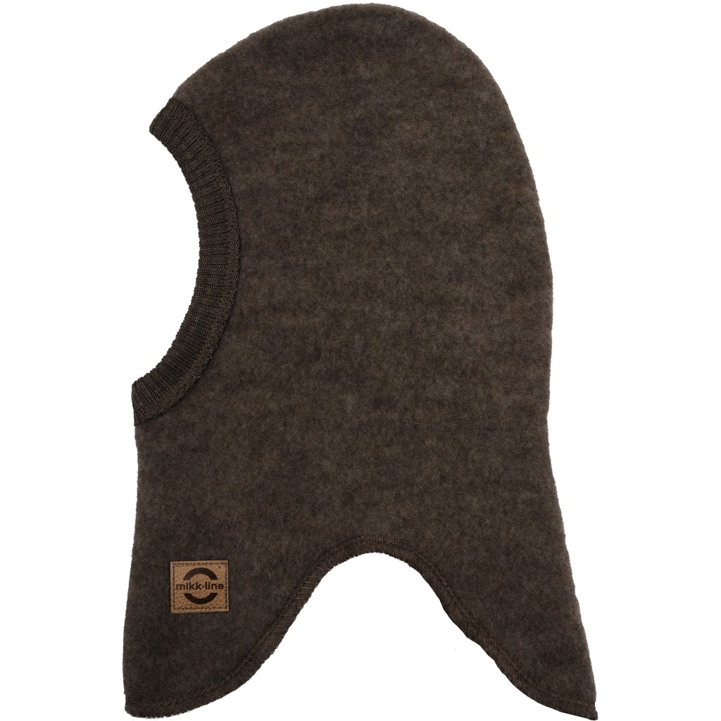 Mikk-Line Uld Elefanthue Huer Dark Brown Melange
