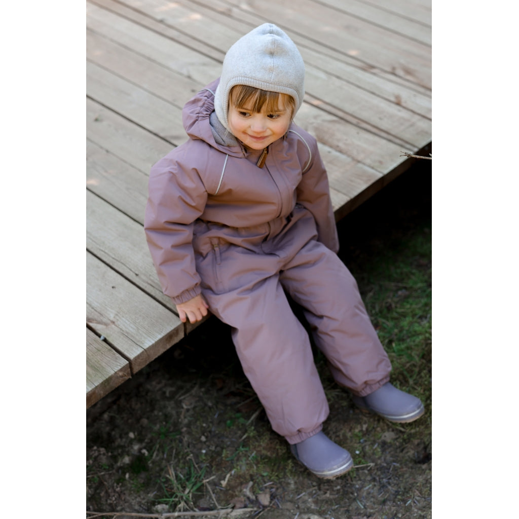 Mikk-Line Uld Elefanthue Huer Melange Offwhite