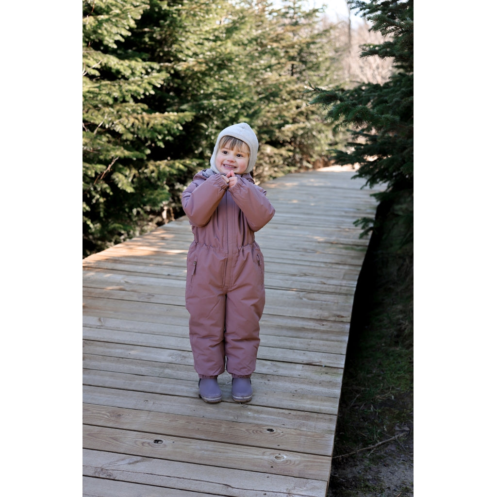 Mikk-Line Uld Elefanthue Huer Melange Offwhite