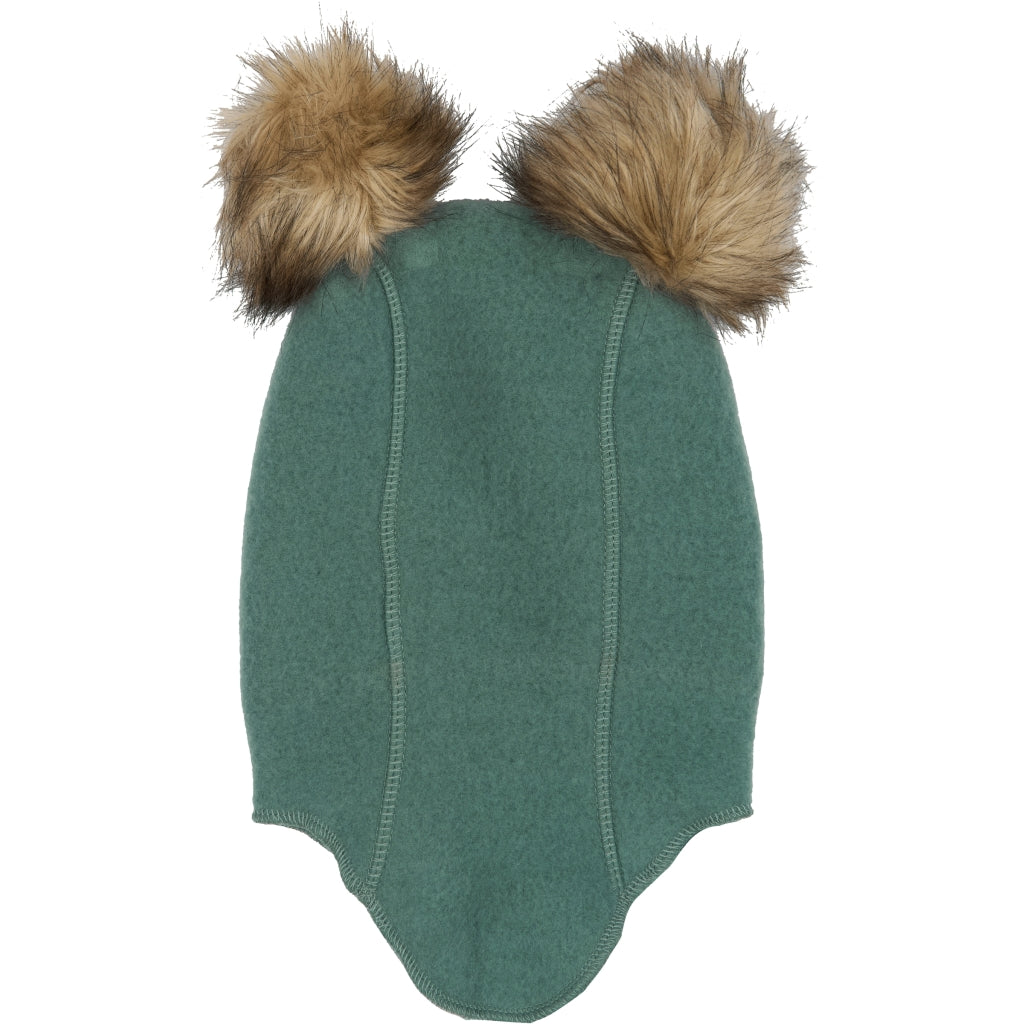 Mikk-Line Uld Elefanthue Kvaster Uld Balsam Green