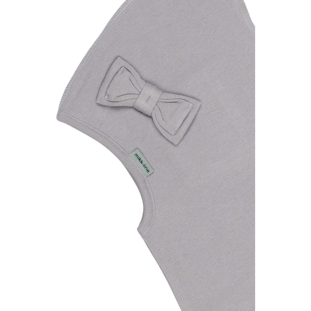 Mikk-Line Uld Elefanthue Vindstop & Sløjfe Huer Lavender Gray