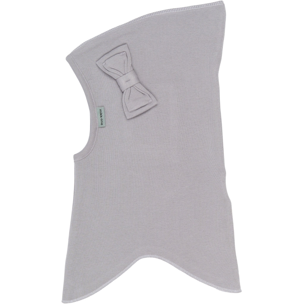 Mikk-Line Uld Elefanthue Vindstop & Sløjfe Huer Lavender Gray