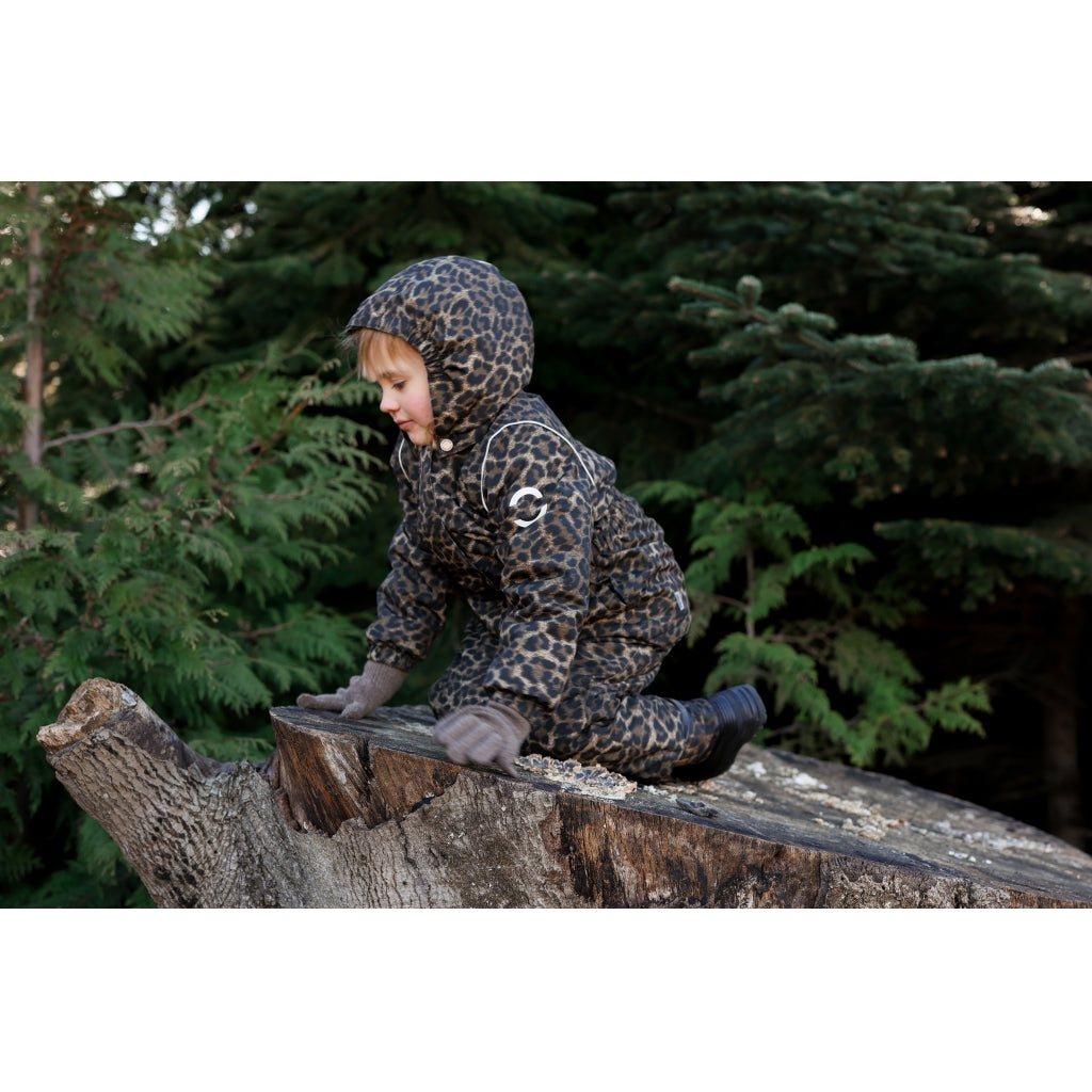 Mikk-Line Uni Snow Pant AOP Overalls Leo