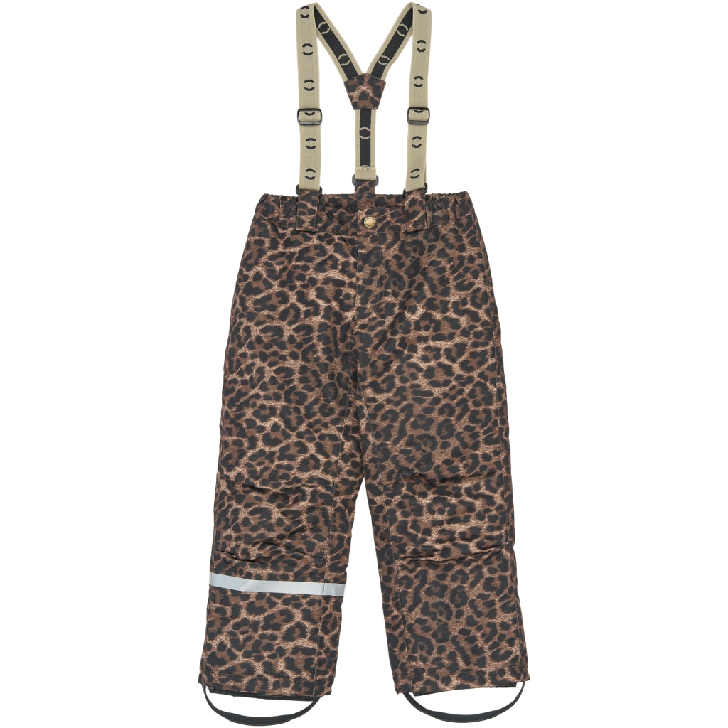 Mikk-Line Uni Snow Pant AOP Overalls Leo