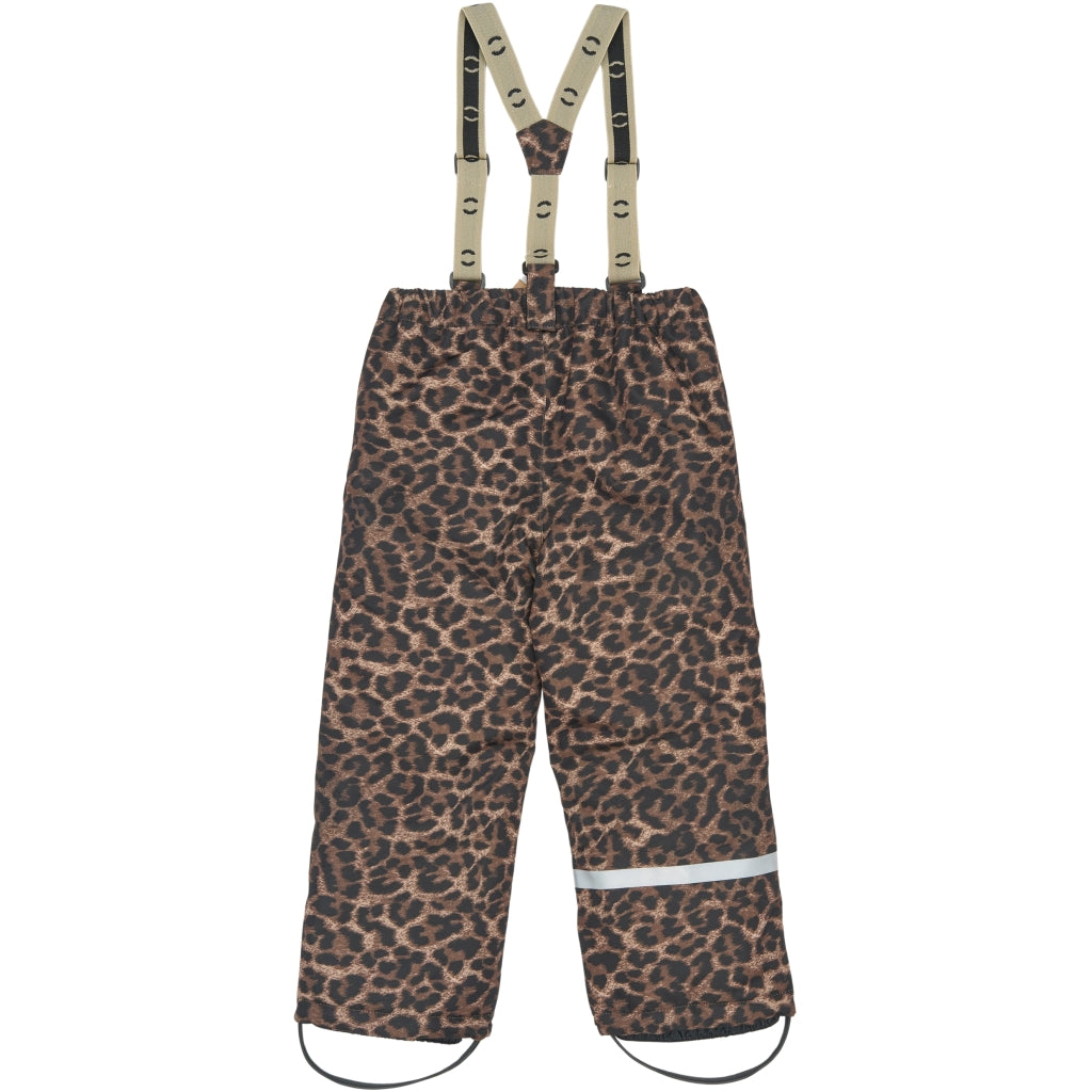 Mikk-Line Uni Snow Pant AOP Overalls Leo