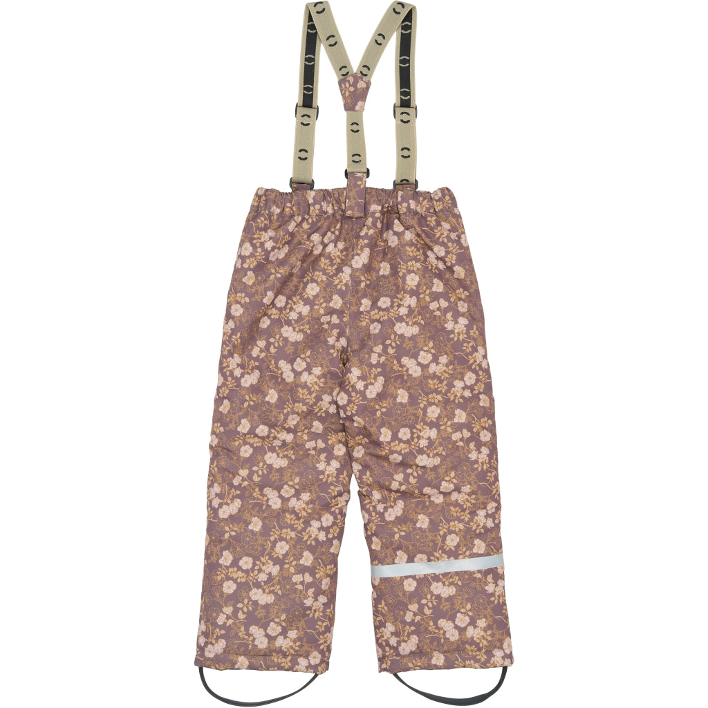 Mikk-Line Uni Snow Pant AOP Overalls Sparrow