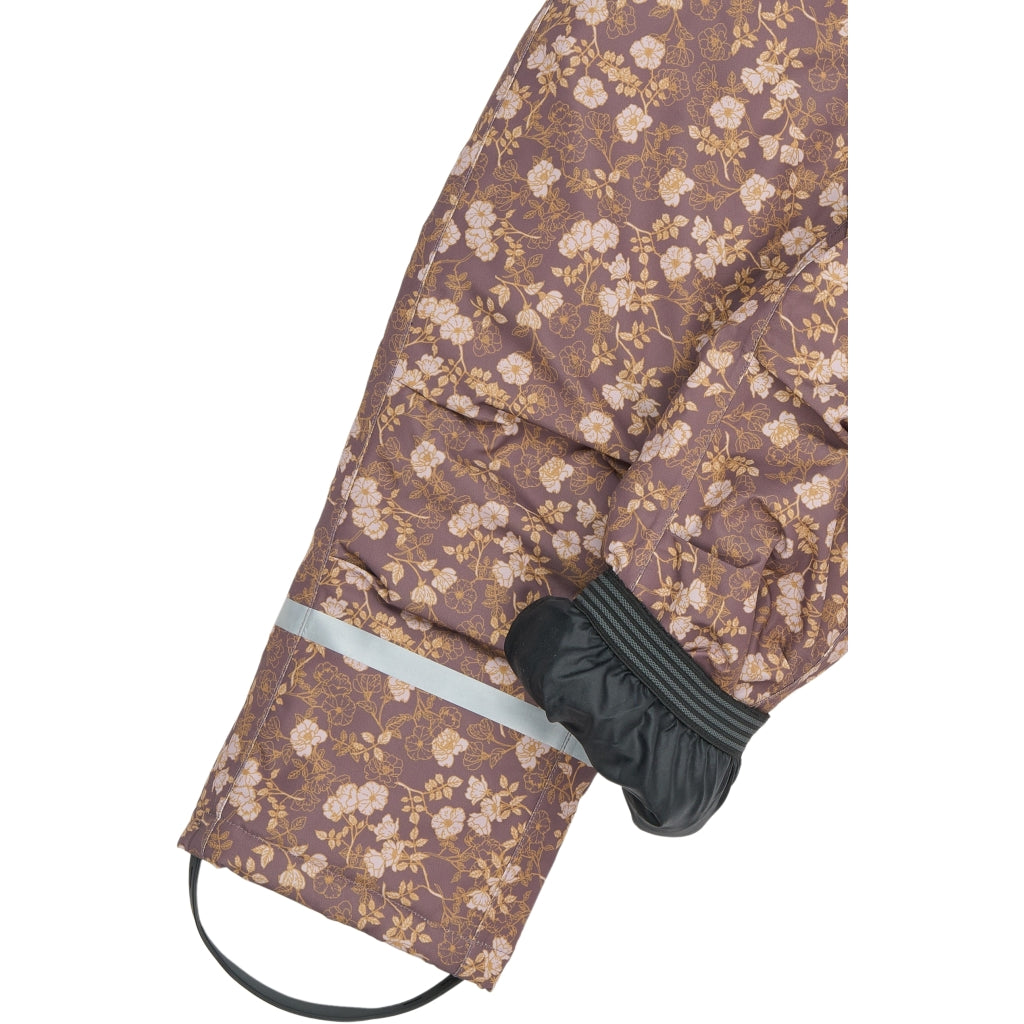 Mikk-Line Uni Snow Pant AOP Overalls Sparrow