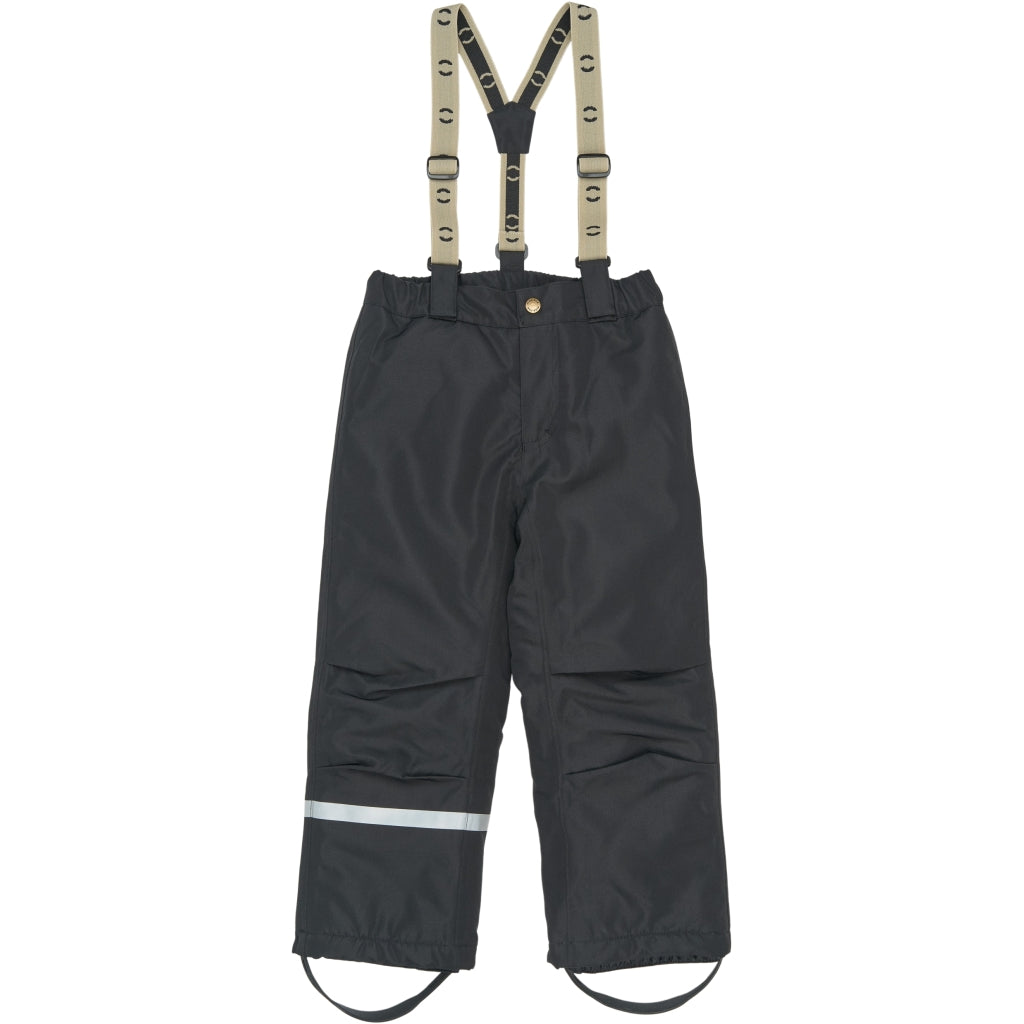Mikk-Line Uni Snow Pant Solid Jakker Black