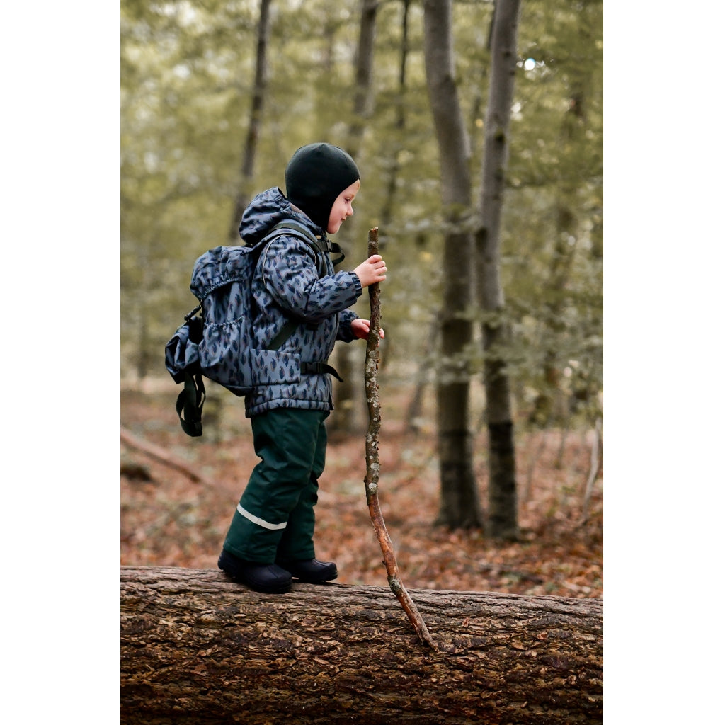 Mikk-Line Uni Snow Pant Solid Jakker Darkest Sprouse