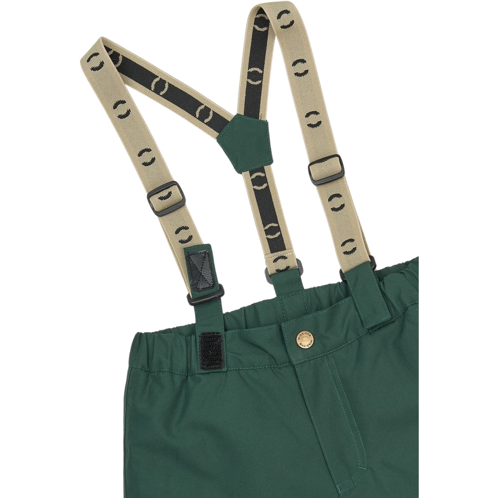 Mikk-Line Uni Snow Pant Solid Jakker Darkest Sprouse