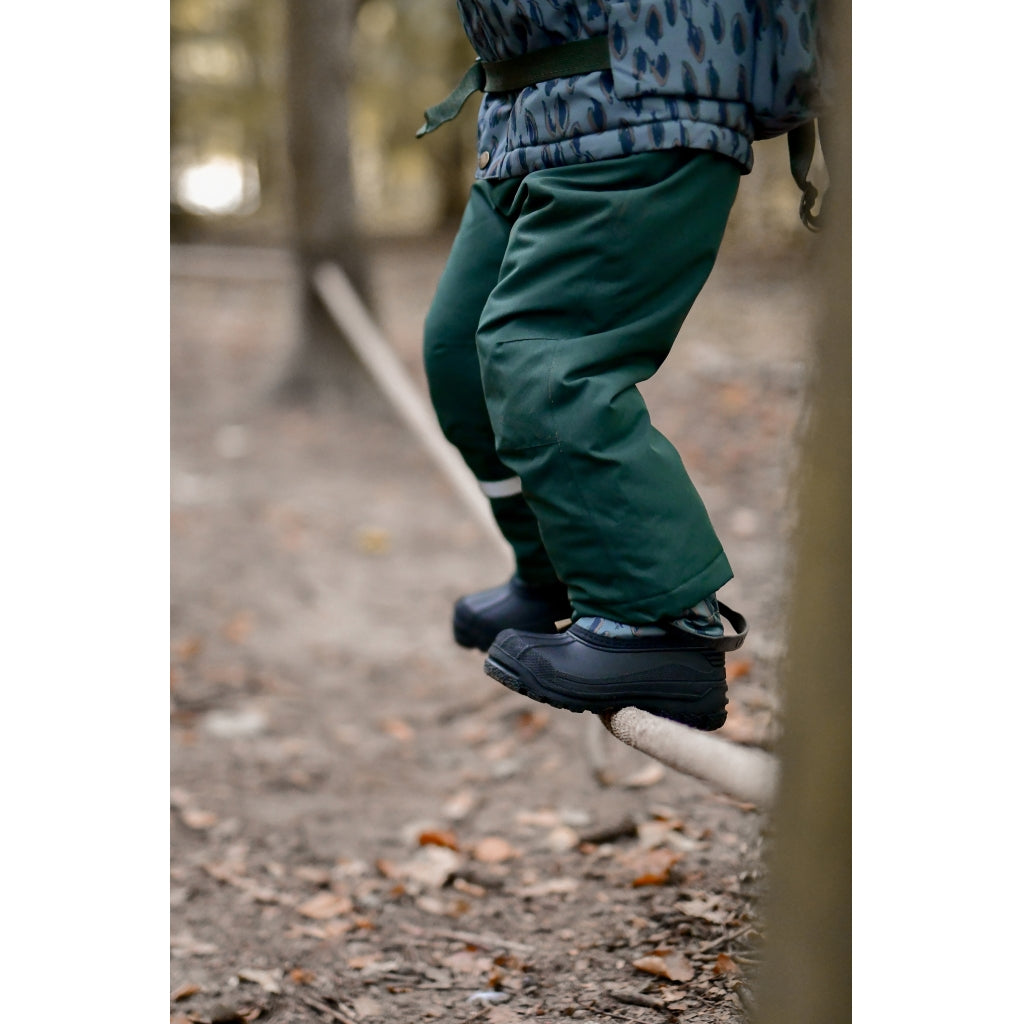 Mikk-Line Uni Snow Pant Solid Jakker Darkest Sprouse