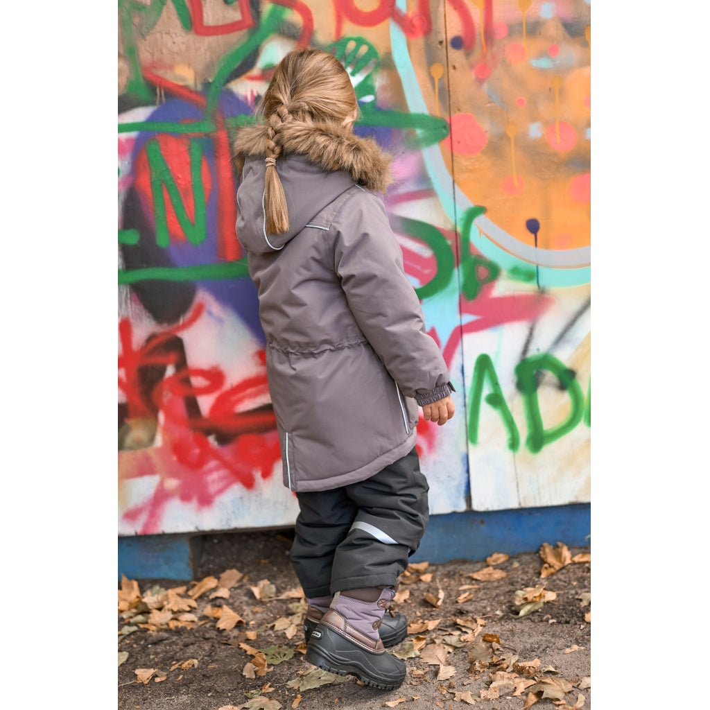 Mikk-Line Uni Snow Pant Solid Overalls Black