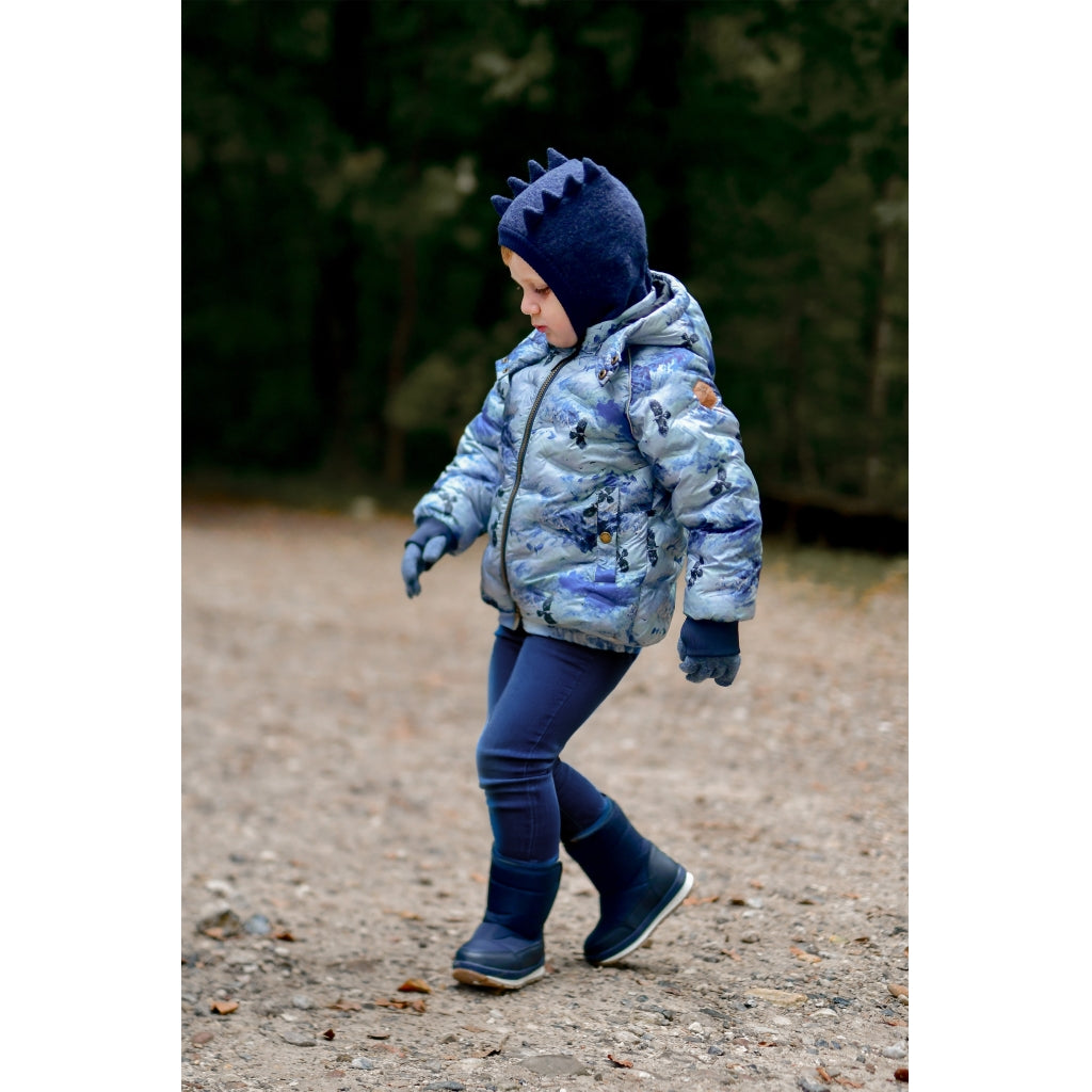 Mikk-Line Vatteret Vinterstøvler Winter Boots Blue Nights