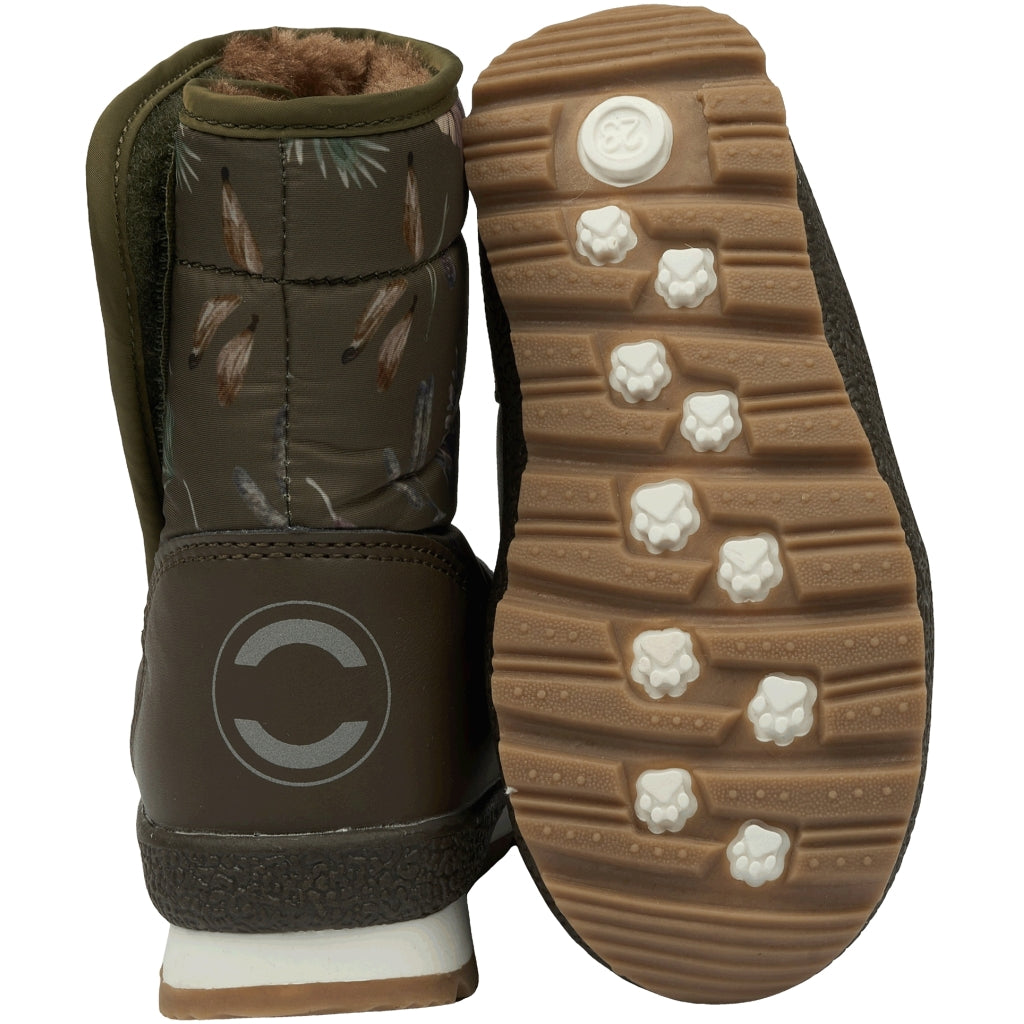 Mikk-Line Vatteret Vinterstøvler Winter Boots Burnt Olive