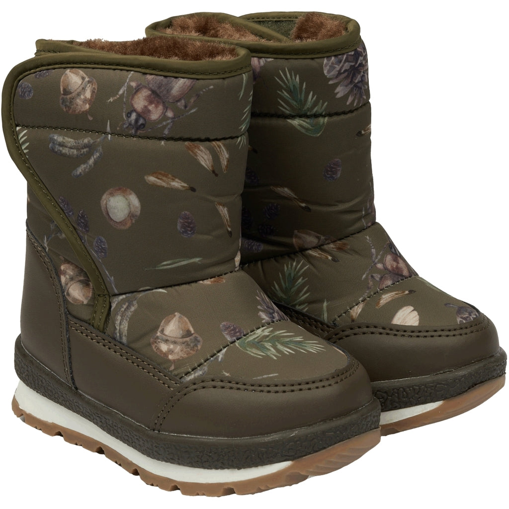 Mikk-Line Vatteret Vinterstøvler Winter Boots Burnt Olive