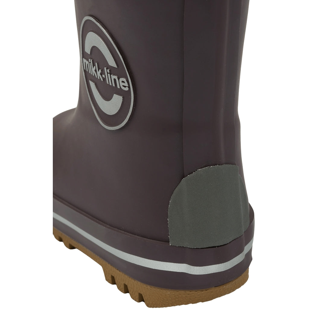 Mikk-Line Vinter Gummistøvler Rubber Boots Raisin